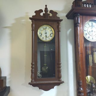 Vintage Wm Widdop German Wall Clock