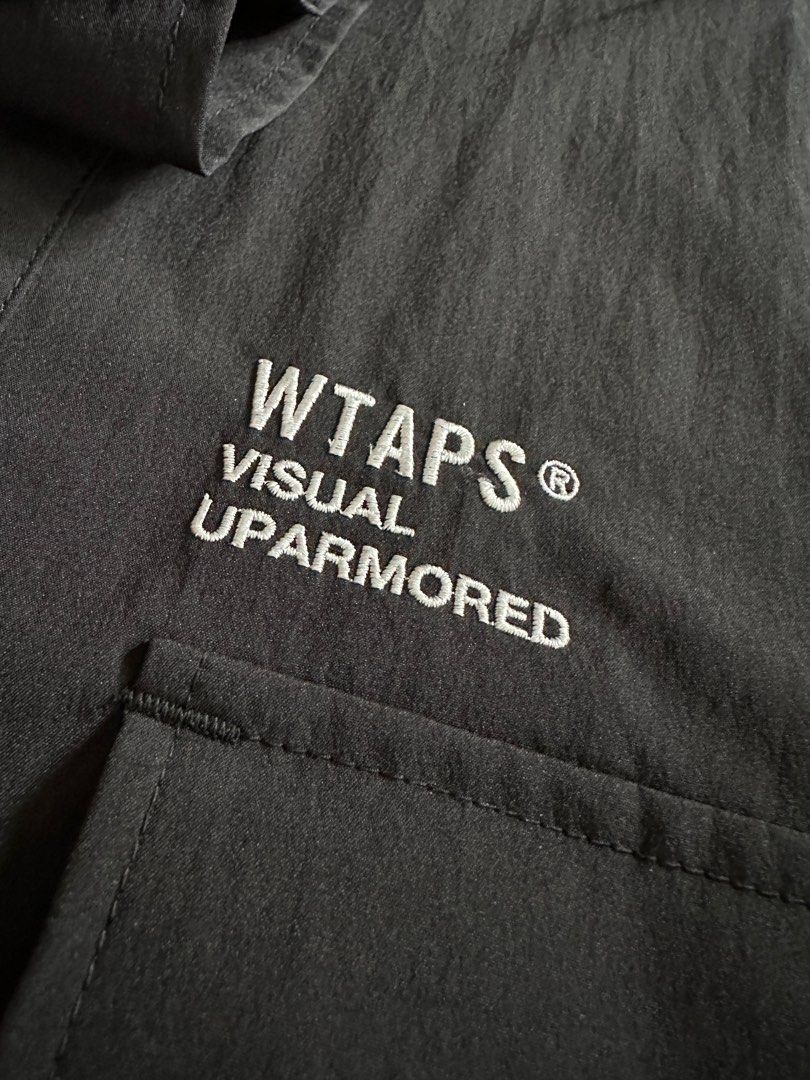 WTAPS PLATEAU/POLY.TAFFETA.FORTLESS GRAY - ナイロンジャケット