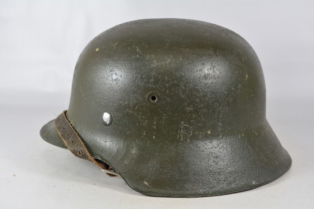 Authentic ww2 helmet top