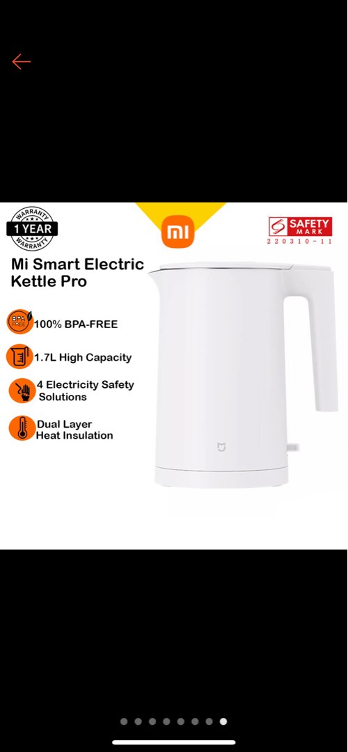 Xiaomi Mi Electric Kettle, TV & Home Appliances, Kitchen Appliances