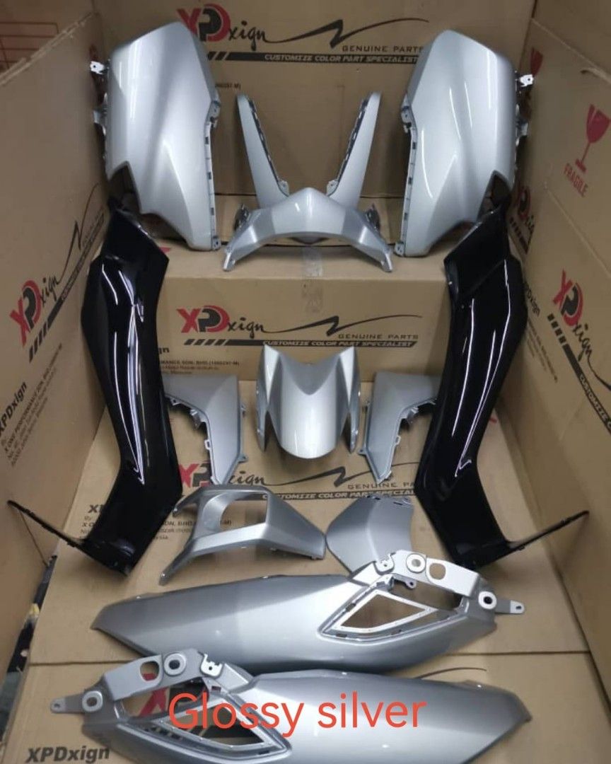 XTRM-CAR Telone Copertura Moto Pieghevole Per Yamaha Nmax – Argento – Impermeabile E Antigraffio