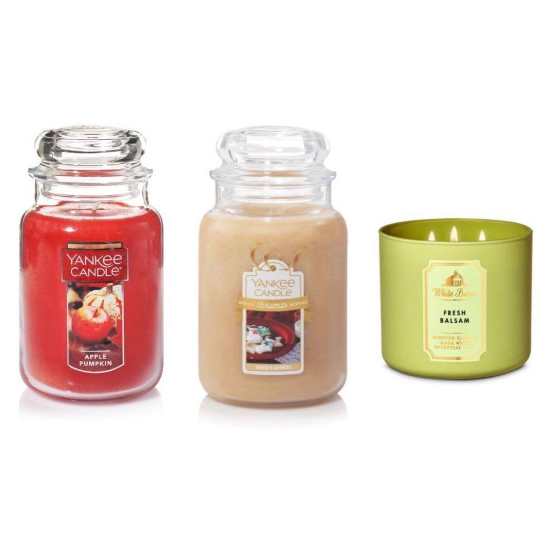 Yankee Candles/Bath & Body Works Candles, Furniture & Home Living, Home
