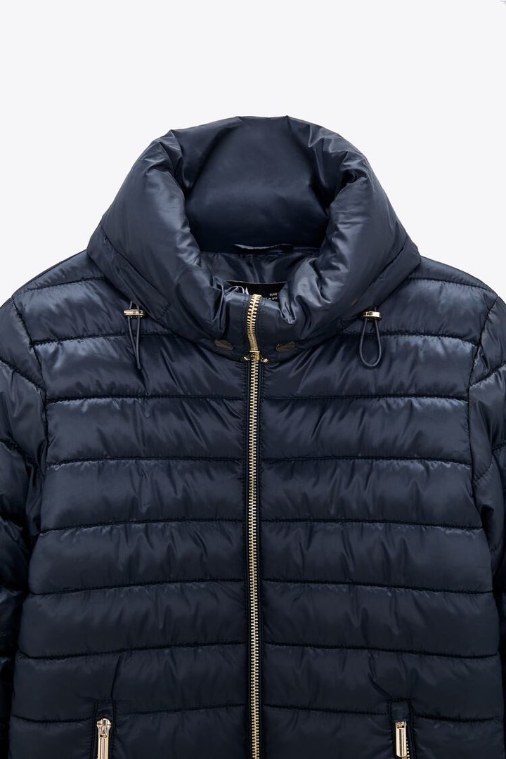 Zara Long Puffer Jacket, Women's Fashion, Coats, Jackets and Outerwear on Carousell