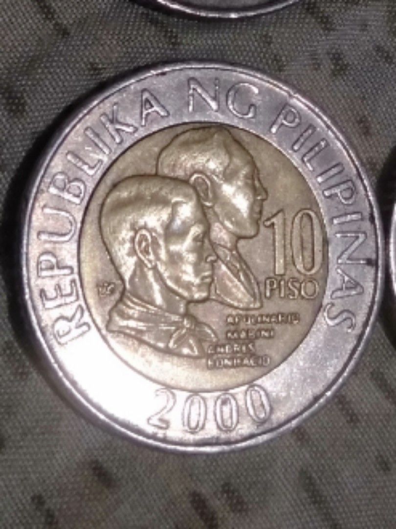 10 PESO COINS 2000 SHTF, Hobbies & Toys, Memorabilia & Collectibles, Currency on Carousell