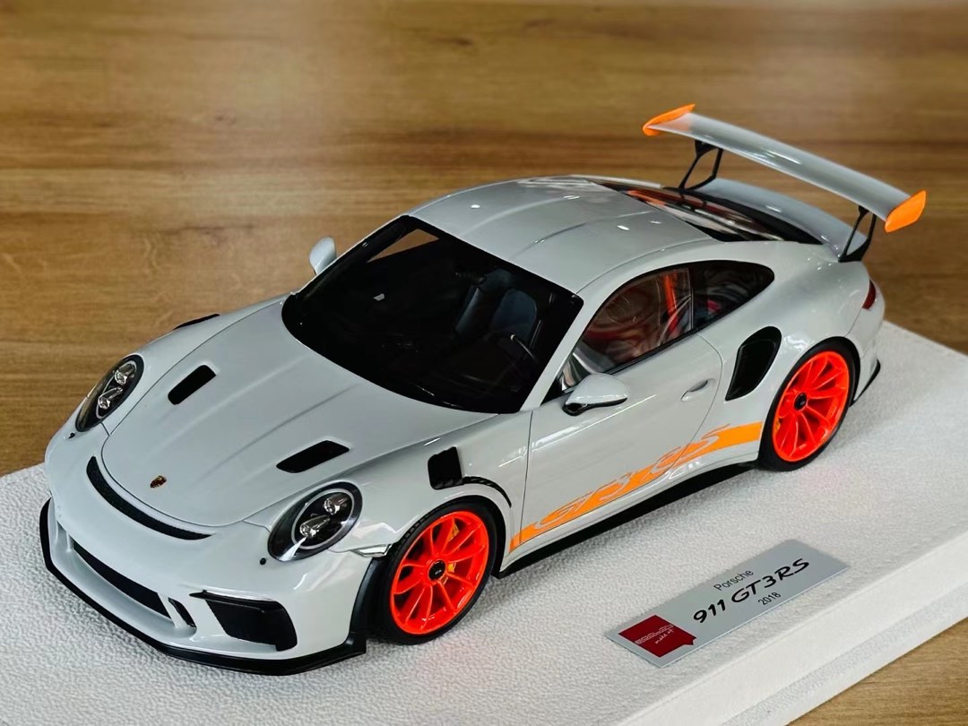 1/18 Make Up 911 GT3 RS, 興趣及遊戲, 玩具& 遊戲類- Carousell