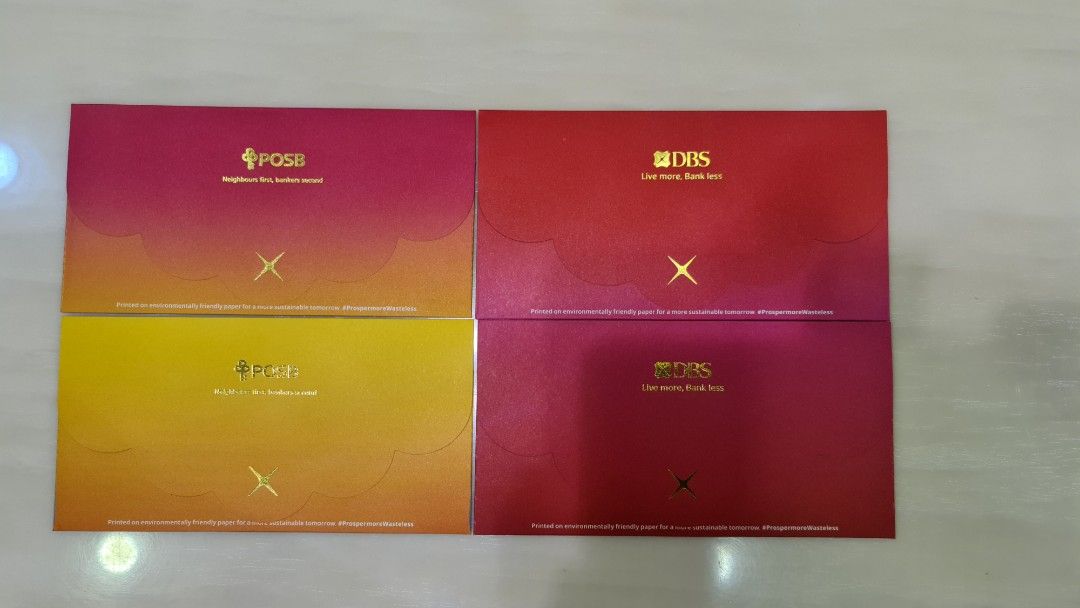 2023 DBS / POSB Red Packet Hong Ang Bao Pao Pau Pow, Everything Else on ...