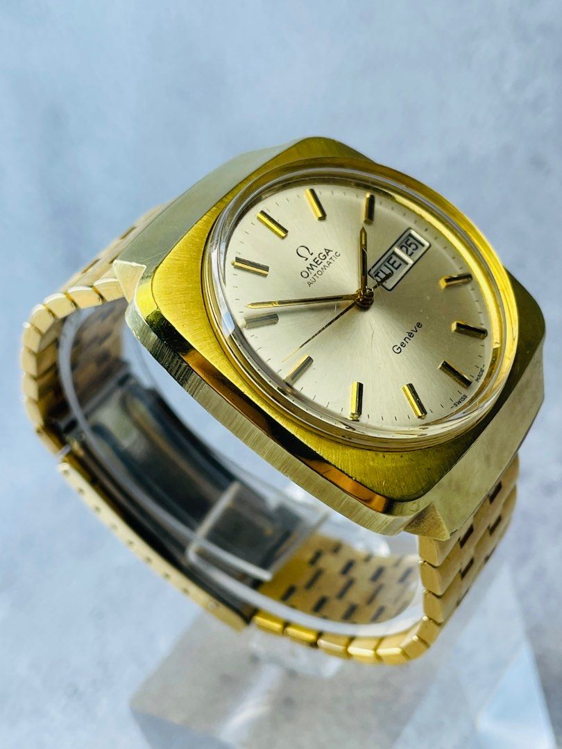 211522 Omega Geneve Vintage Men s Auto Watch Ref 166.0170 Cal