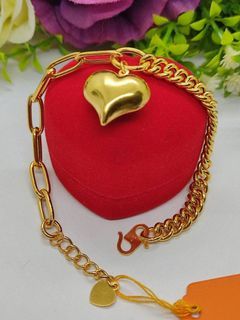 22k GOLD HARDWARE BRACELET 916