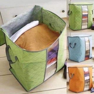 2 for 170 ￼ Foldable Bag Case Blanket Closet Sweater Organizer Box