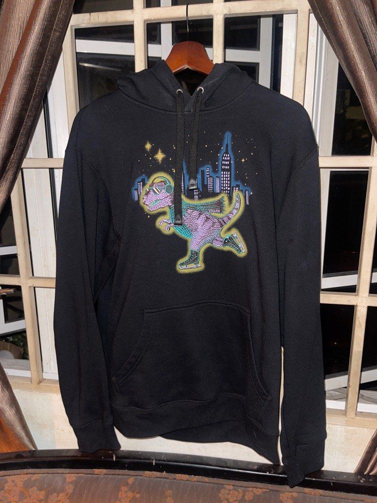 Coach dinosaur deals hoodie