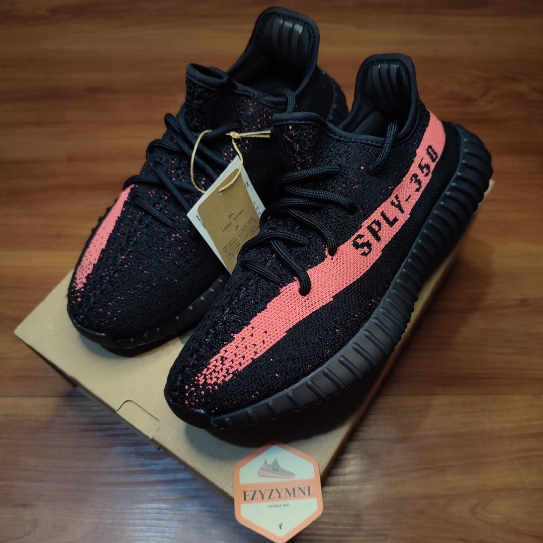 Yeezy Boost 350 v2 Red Stripe US 6 Mens 7 Womens
