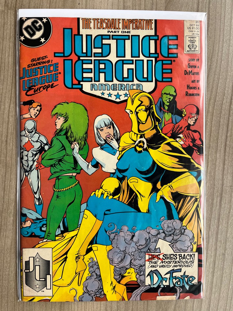 A collection of original Justice League comics from the 80s. Selling my