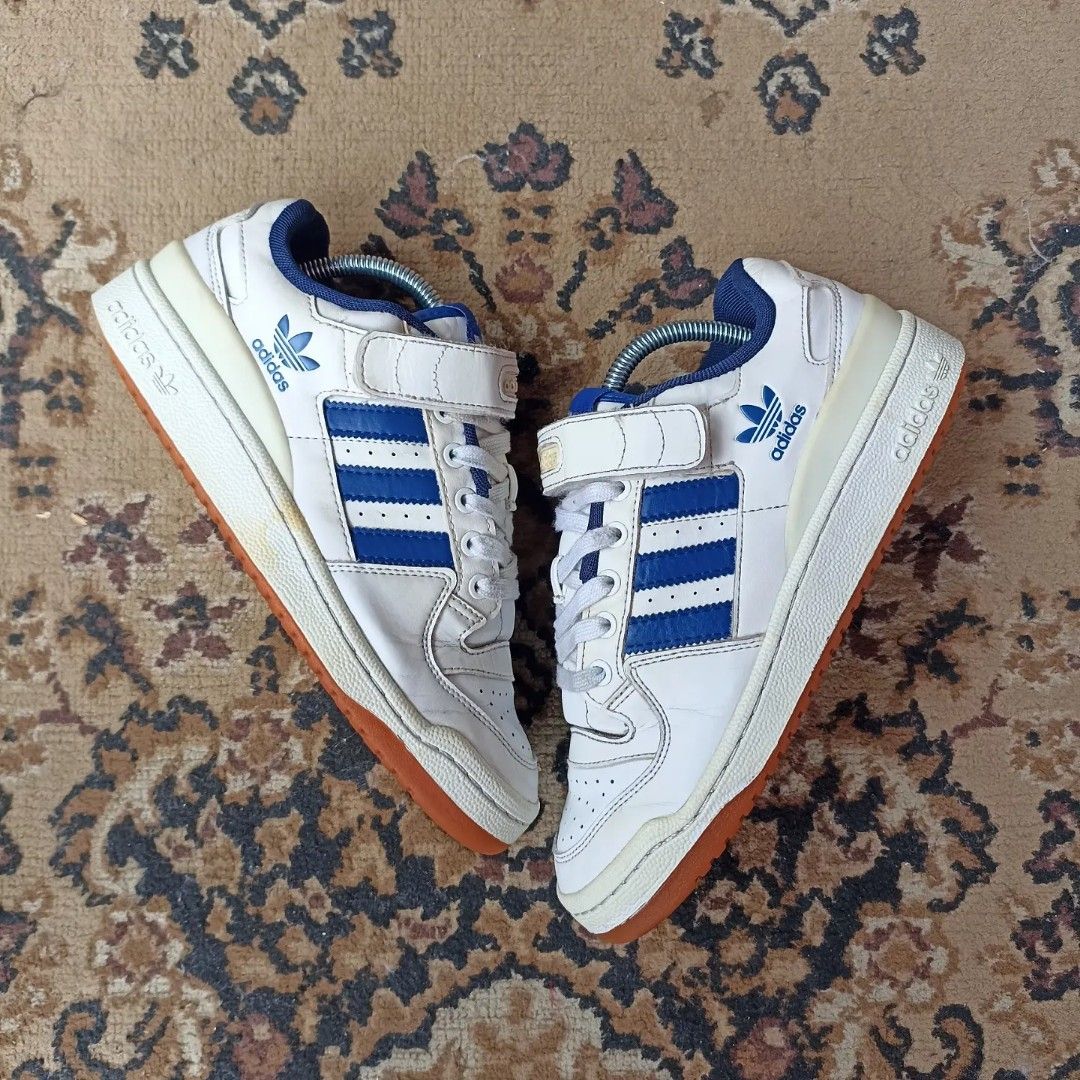 adidas forum low university blue