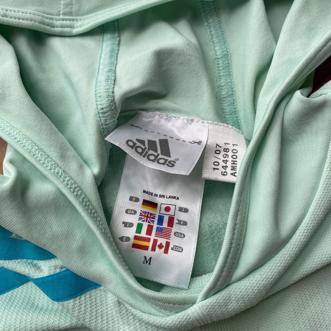 Mint green adidas clothes new arrivals
