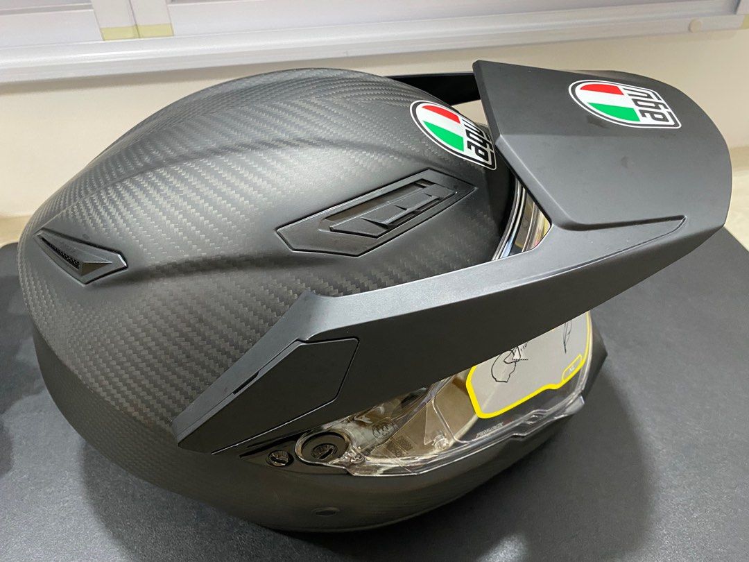 AGV AX9 Helmet, Motorcycles, Motorcycle Accessories on Carousell