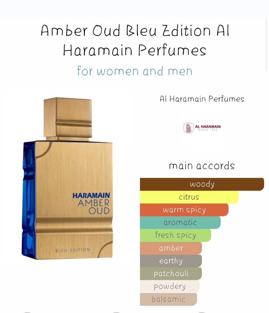 Al Haramain Amber Oud Blue Edition, Beauty & Personal Care, Fragrance