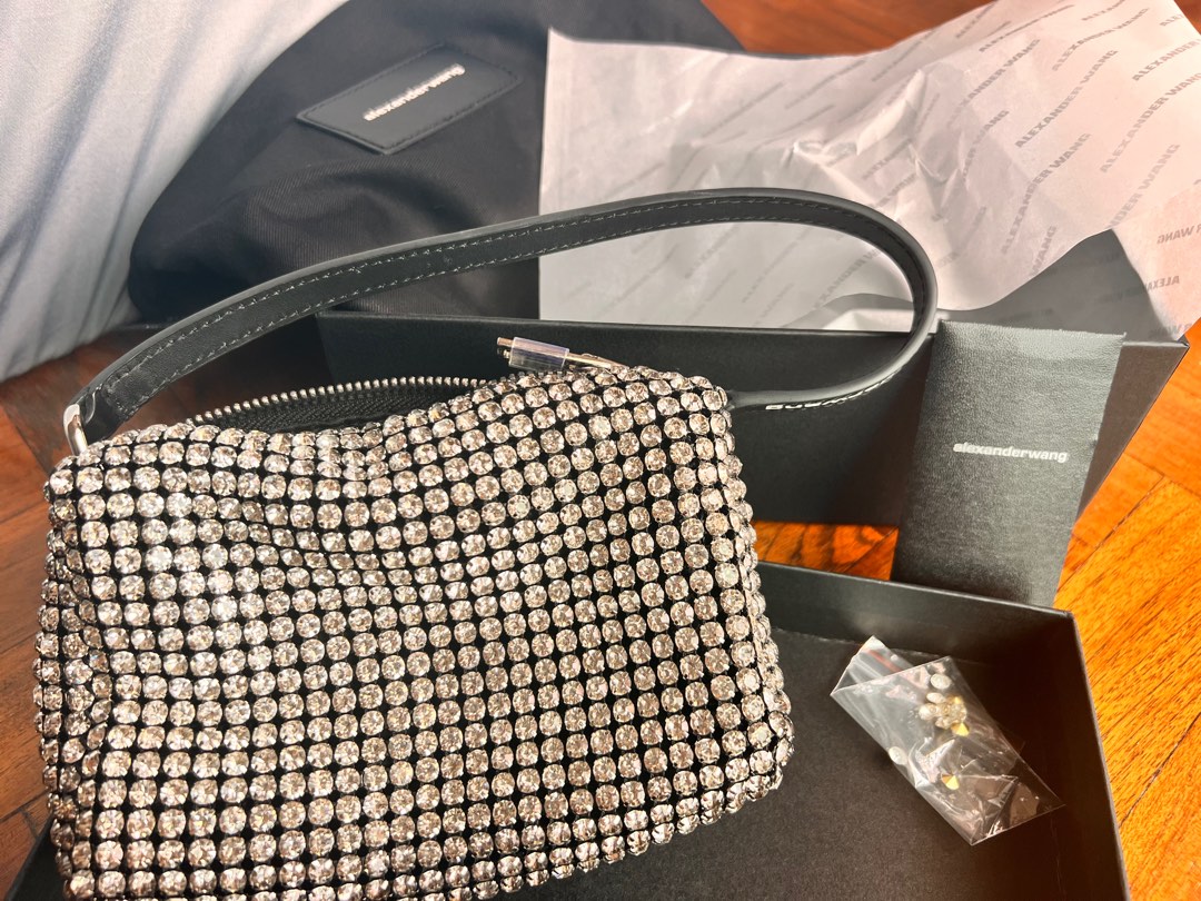 Alexander wang discount crystal bodega bag