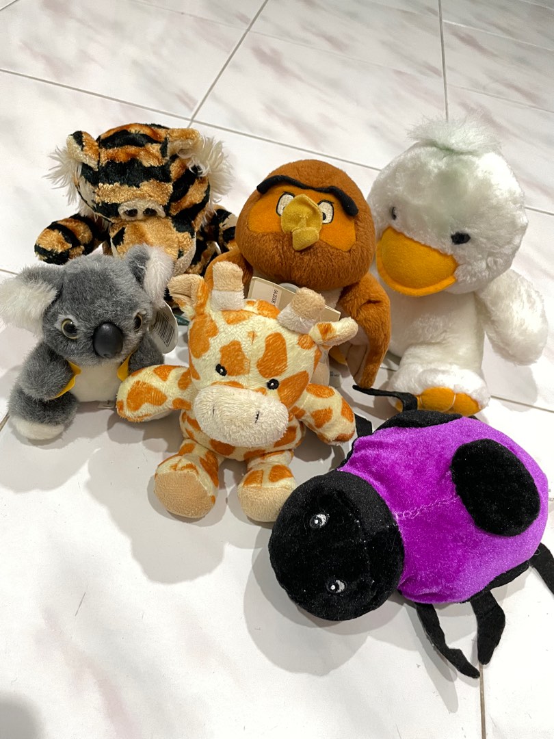 Animal Combo Plush/ Soft Toy/ Combo Patung Haiwan, Hobbies & Toys, Toys