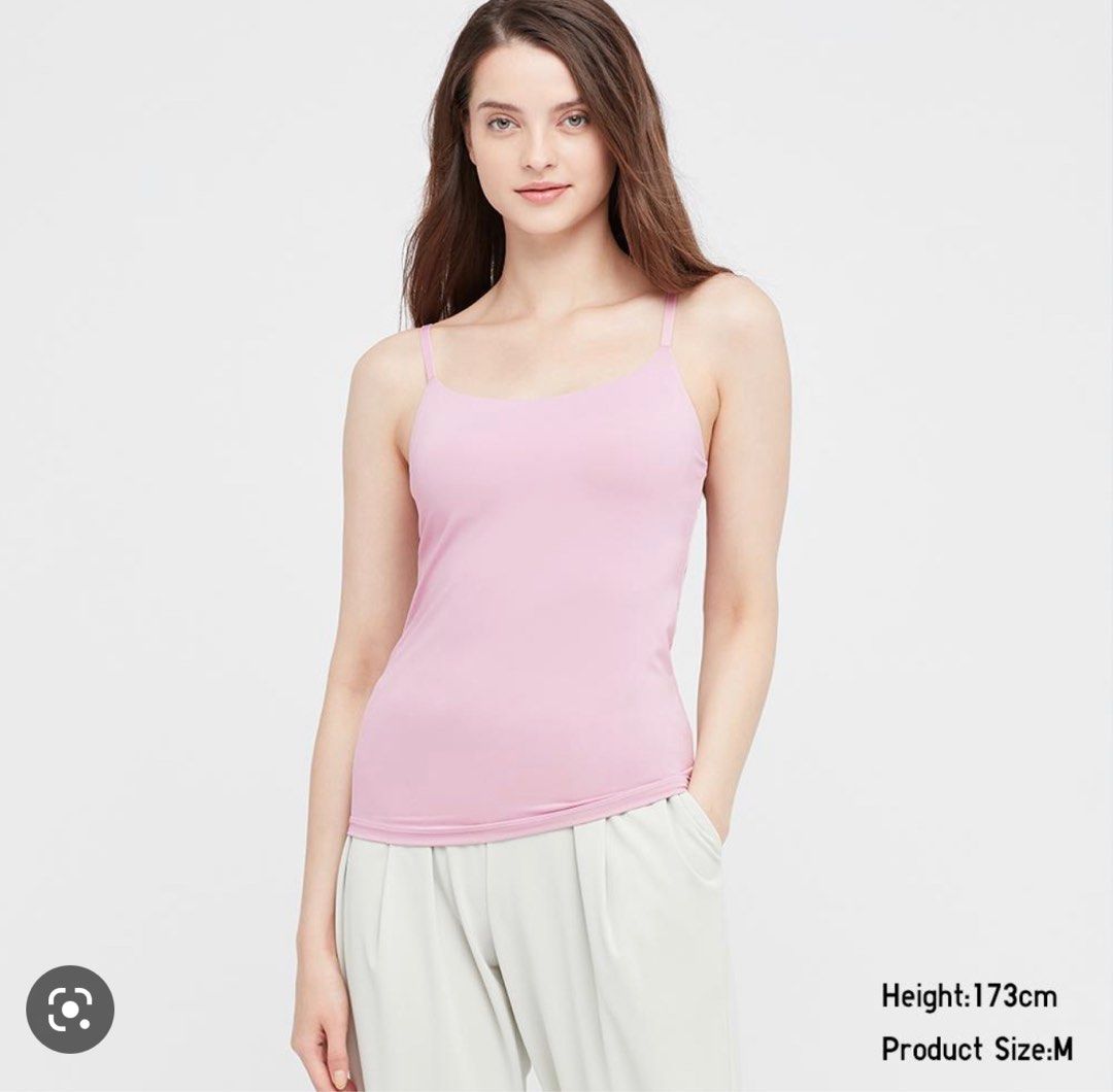Uniqlo Airism Innerwear in Natural, Women's Fashion, Tops, Other Tops on  Carousell