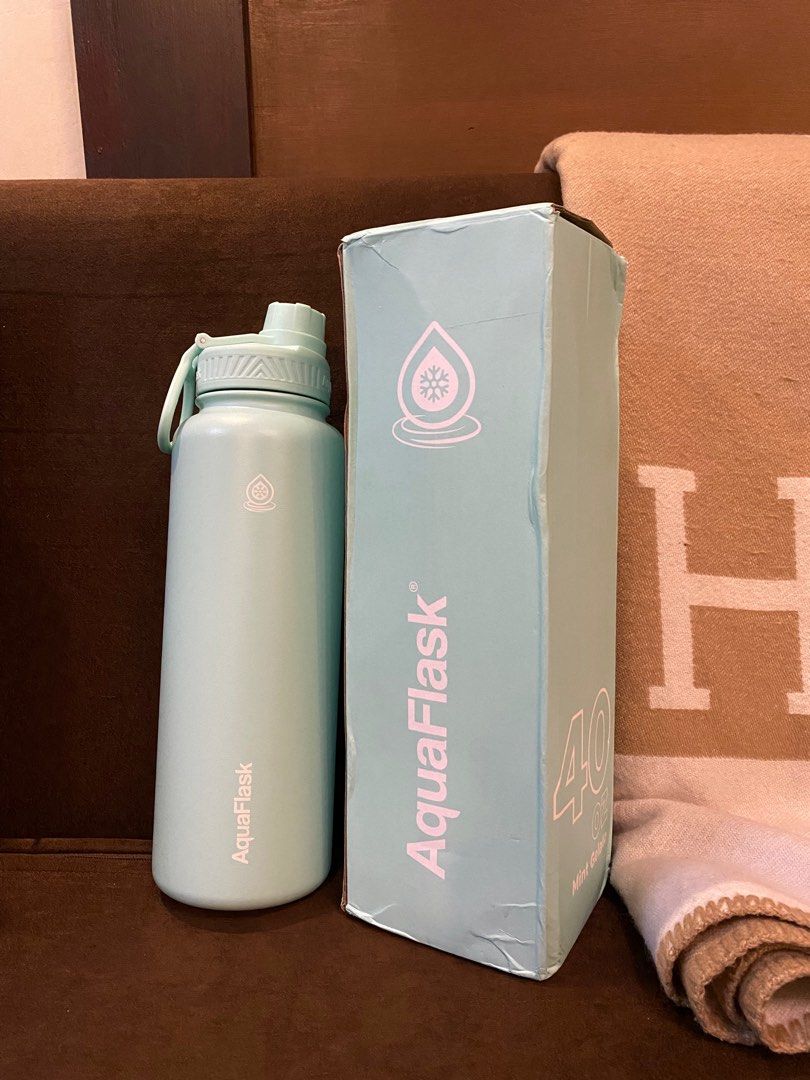 Aquaflask 40oz. Mint Gelato, Furniture & Home Living, Kitchenware