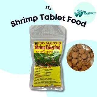 Aquarium Shrimp Tablet Food Sinking Staple for Fish 35 grams