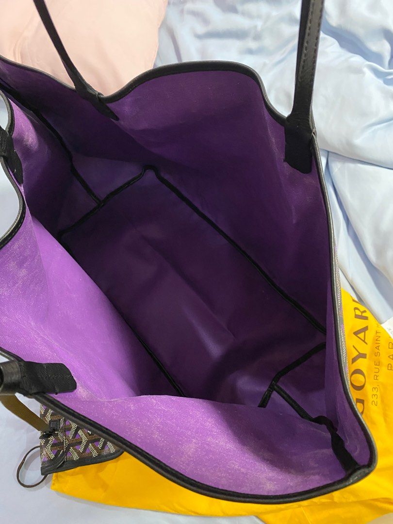 The Purple & Opaline Saint-Louis Claire-Voie tote bag / Le Saint
