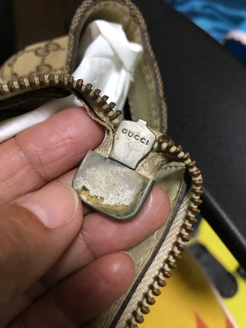 Authentic Gucci Canvas Tote Large