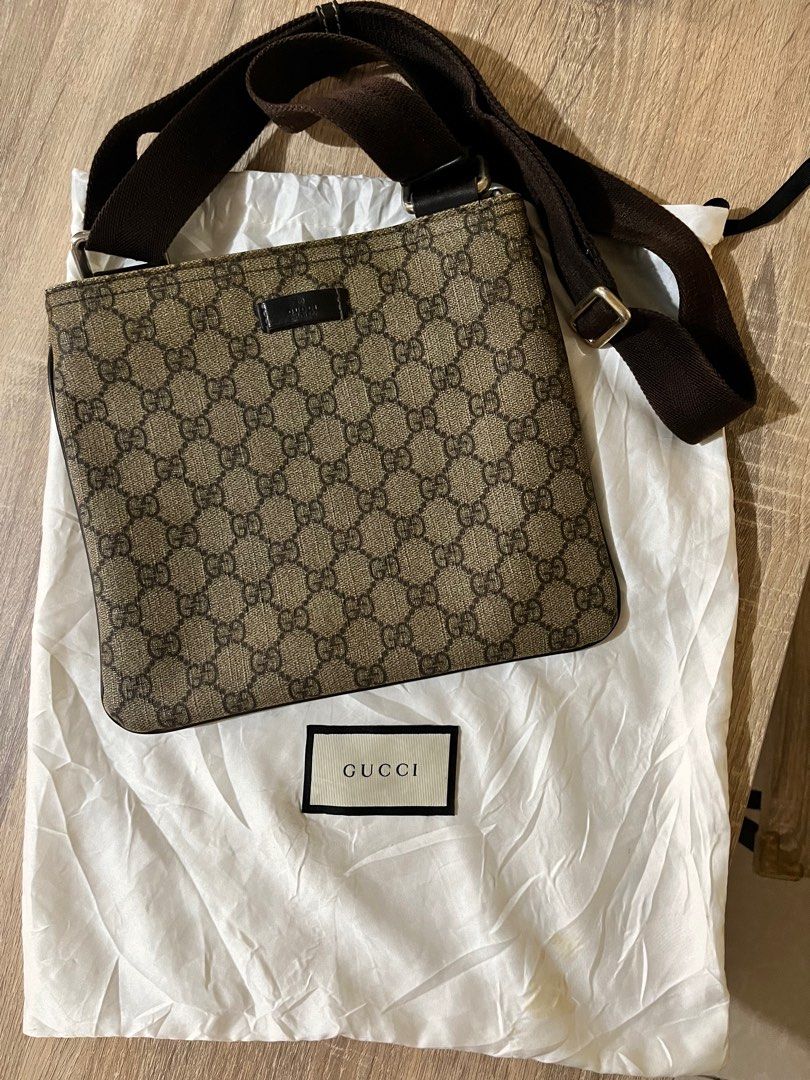 Gucci black sling bag Small ❤️ You will fall in love!, Men's Fashion, Bags, Sling  Bags on Carousell
