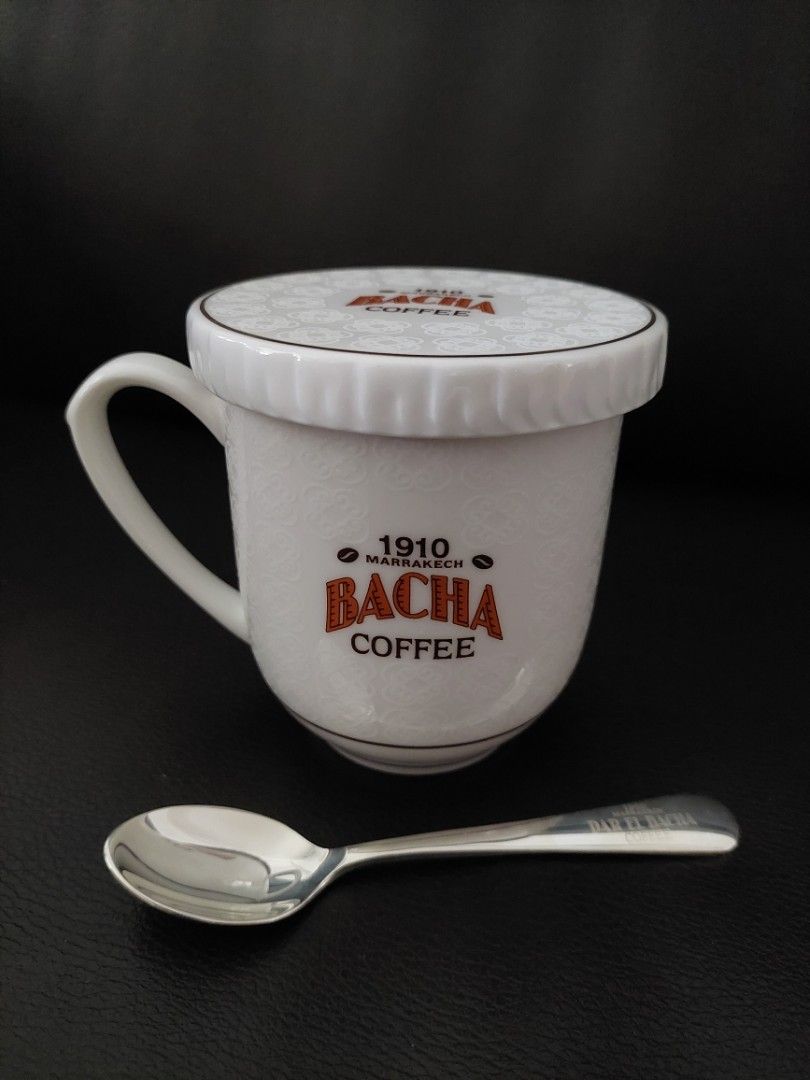 Bacha Heritage Coffee Mug And Lid, Coffee Cups, Saucers And Mugs