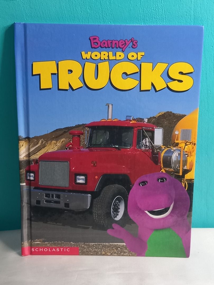 Barneys World of Trucks Book (Hardcover), Hobbies & Toys, Books