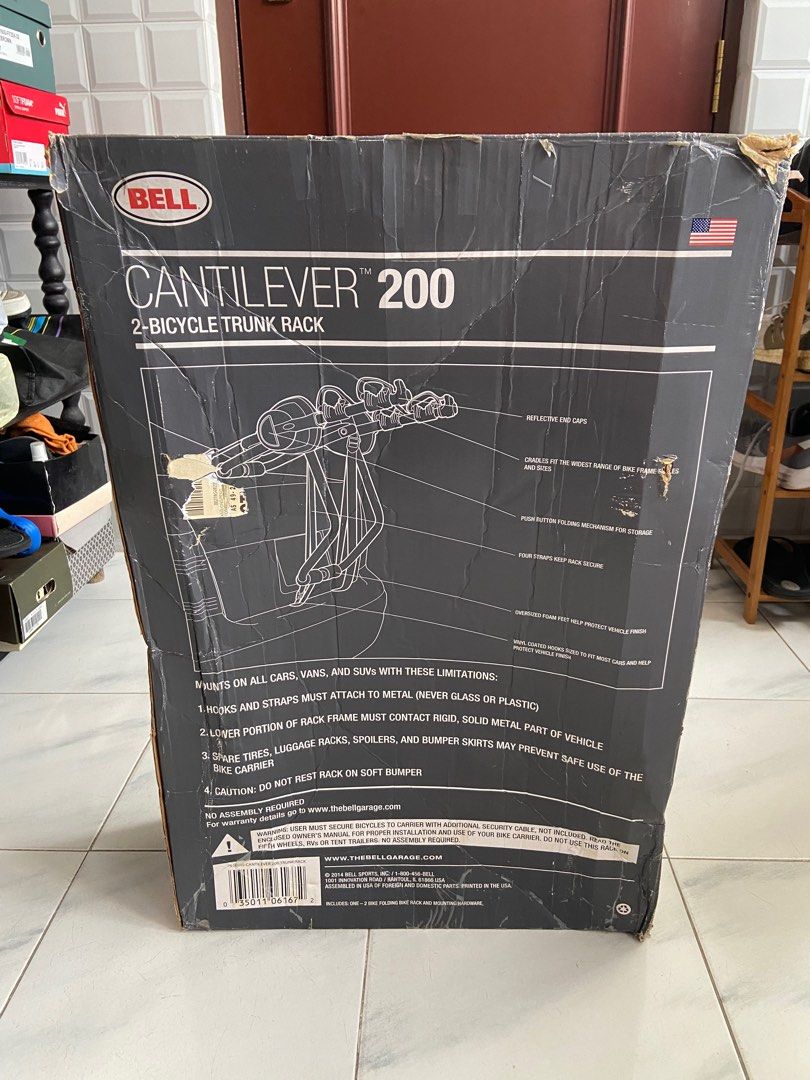 Bell cantilever bike rack 2025
