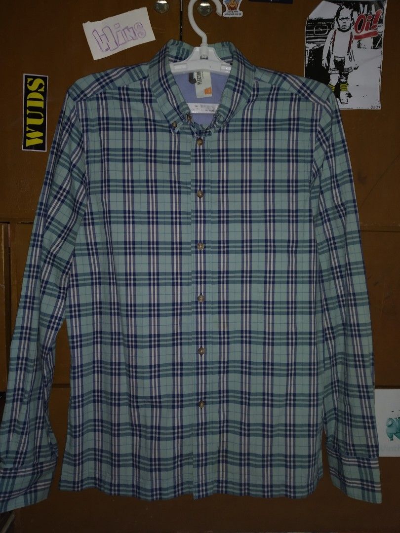 Ben Sherman Plectrum Button Down Shirt (Category: Tshirts & Polo Shirts ) located in Makati City. Submitted by wjlemke (Listing ID 1212562546, Image 1). Description: Plectrum by Ben Sherman Long Sleeve Button Down Polo Armpit: 20" Length: 27" Excellent Condition P500.00.