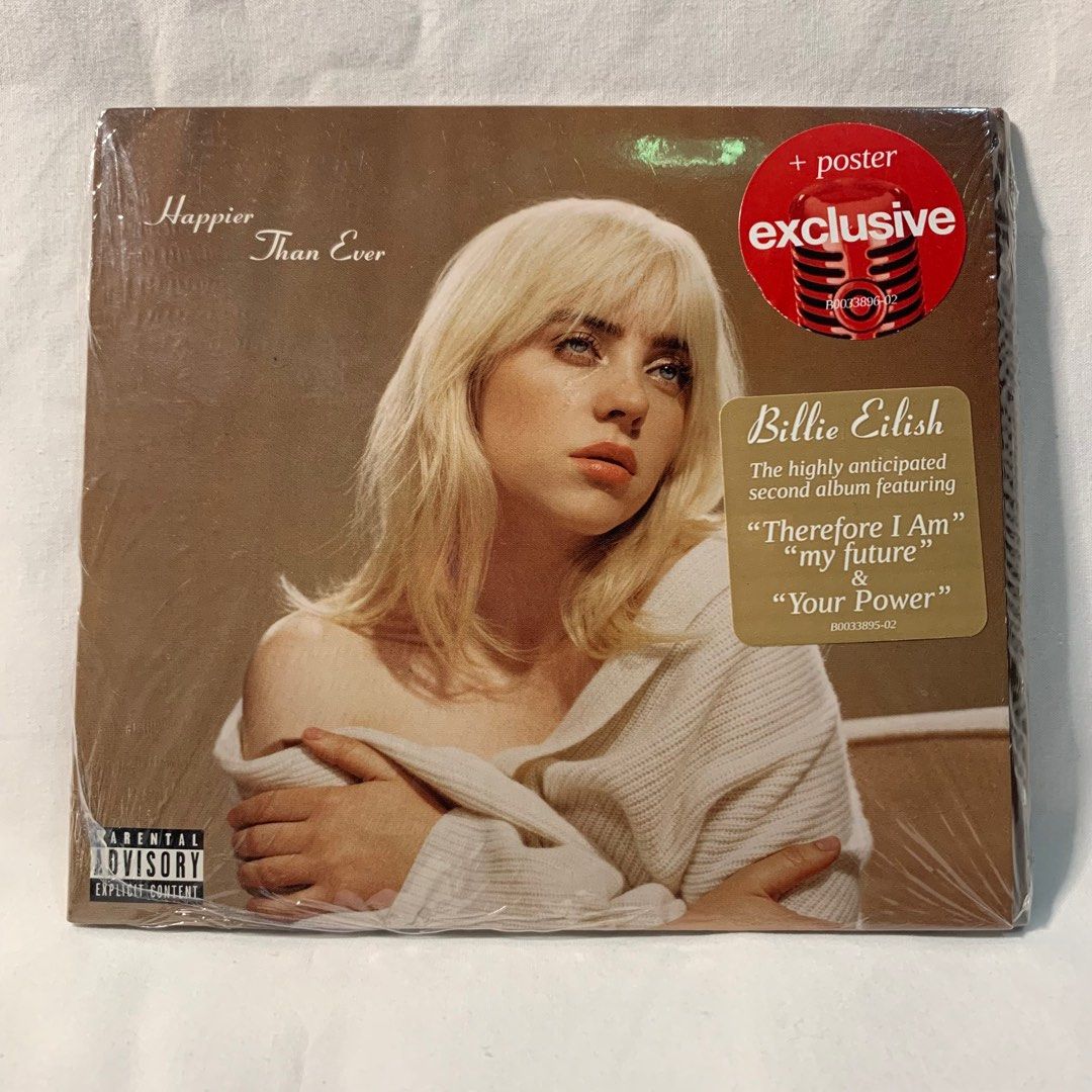Billie Eilish CD, Hobbies & Toys, Music & Media, CDs & DVDs on Carousell