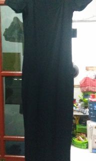 Black long dress