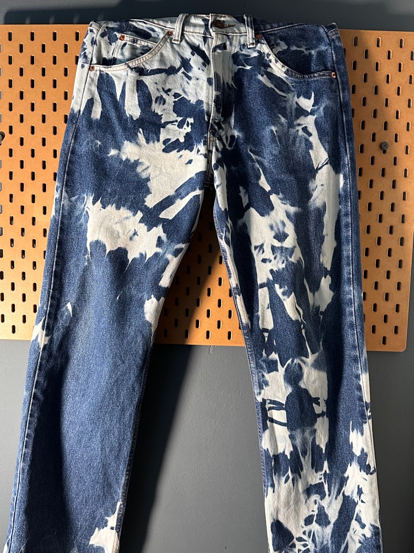 Bleached Levi s Jeans