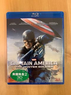 Blu Ray 3D - CAPTAIN AMERICA 🇺🇸 THE WINTER SOLDIER