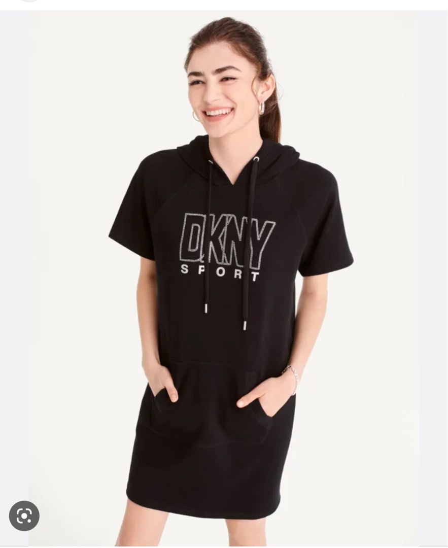 Dkny sport hoodie dress sale