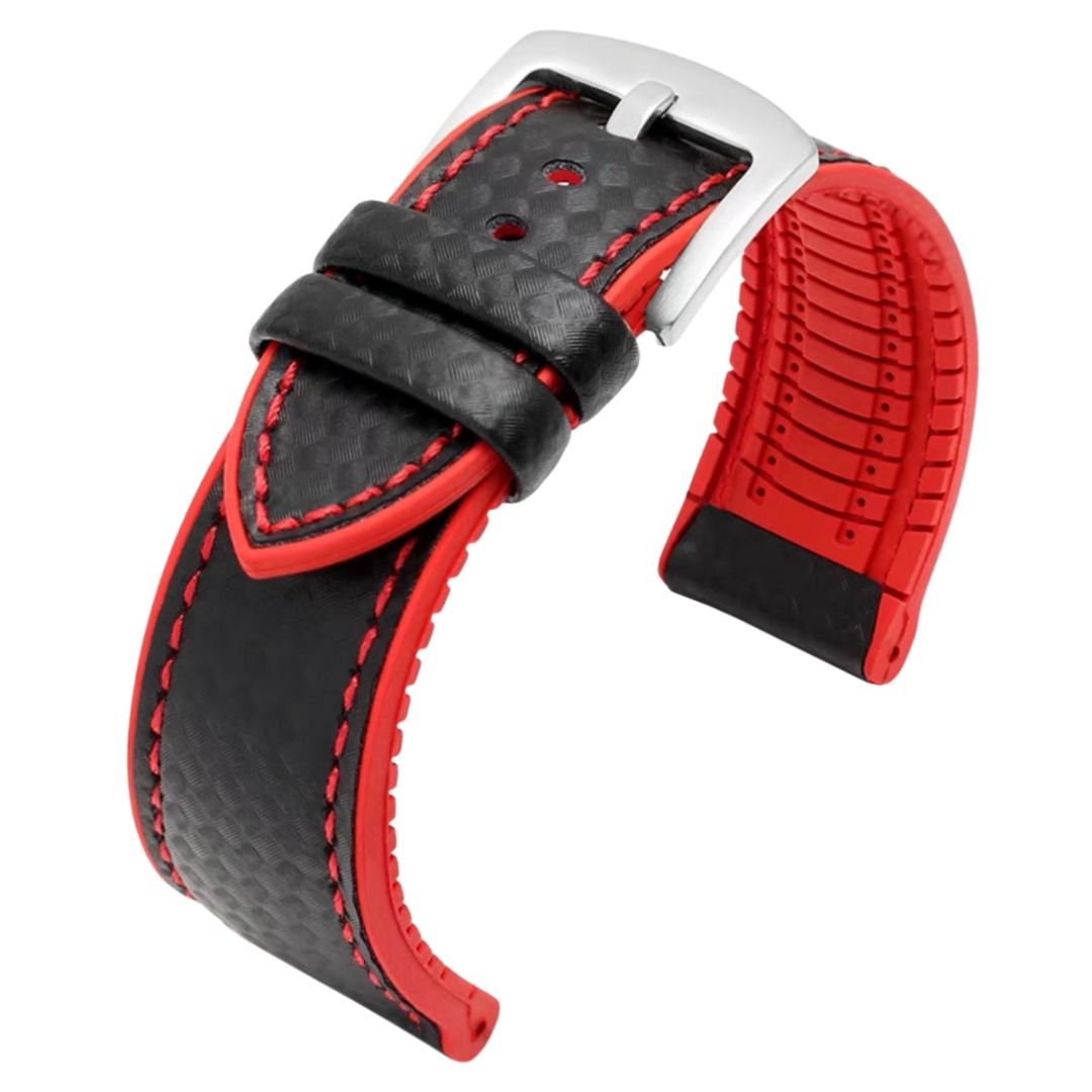 Red white blue strap watch cheap