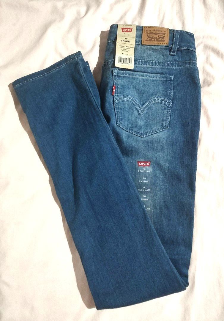 Brandnew Authentic Levi's 711 Skinny for Women Size 16 Regular (27 inches),  Women's Fashion, Bottoms, Jeans on Carousell