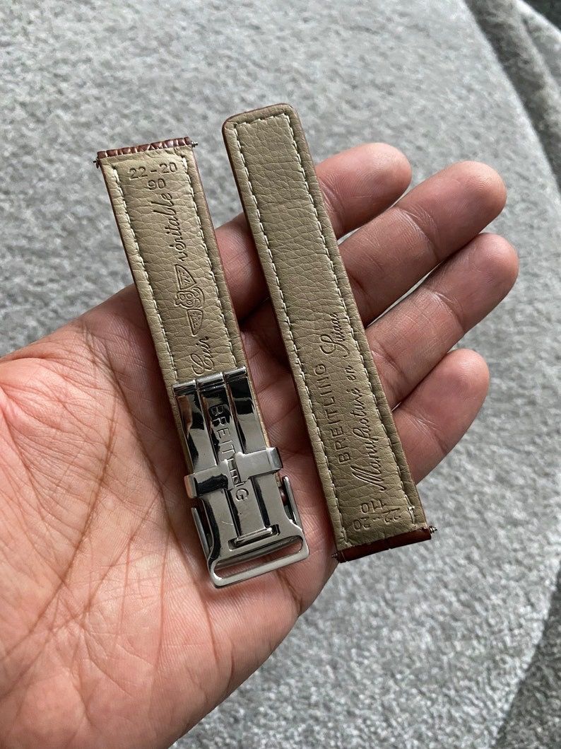 Breitling croc strap outlet
