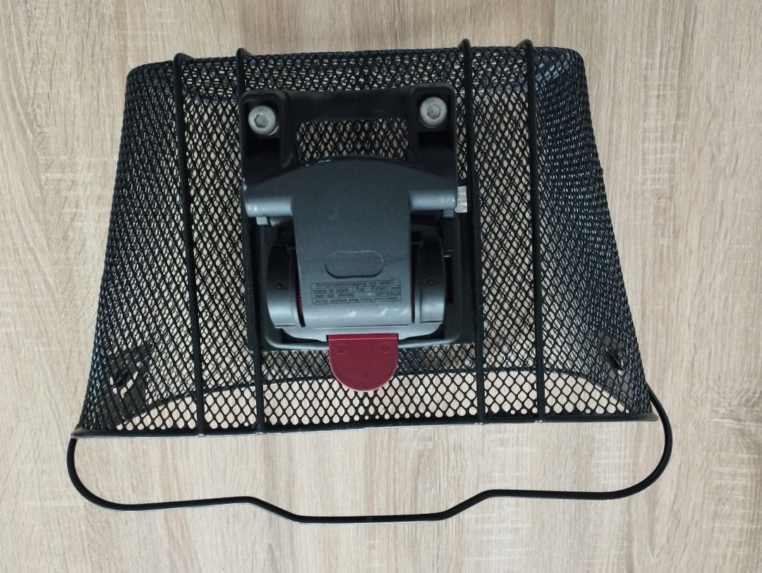 BTWIN Bike Basket + New Net, Sports Equipment, Bicycles & Parts, Parts