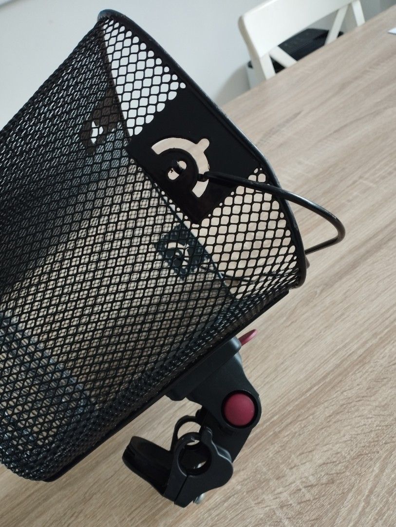 BTWIN Bike Basket + New Net, Sports Equipment, Bicycles & Parts, Parts