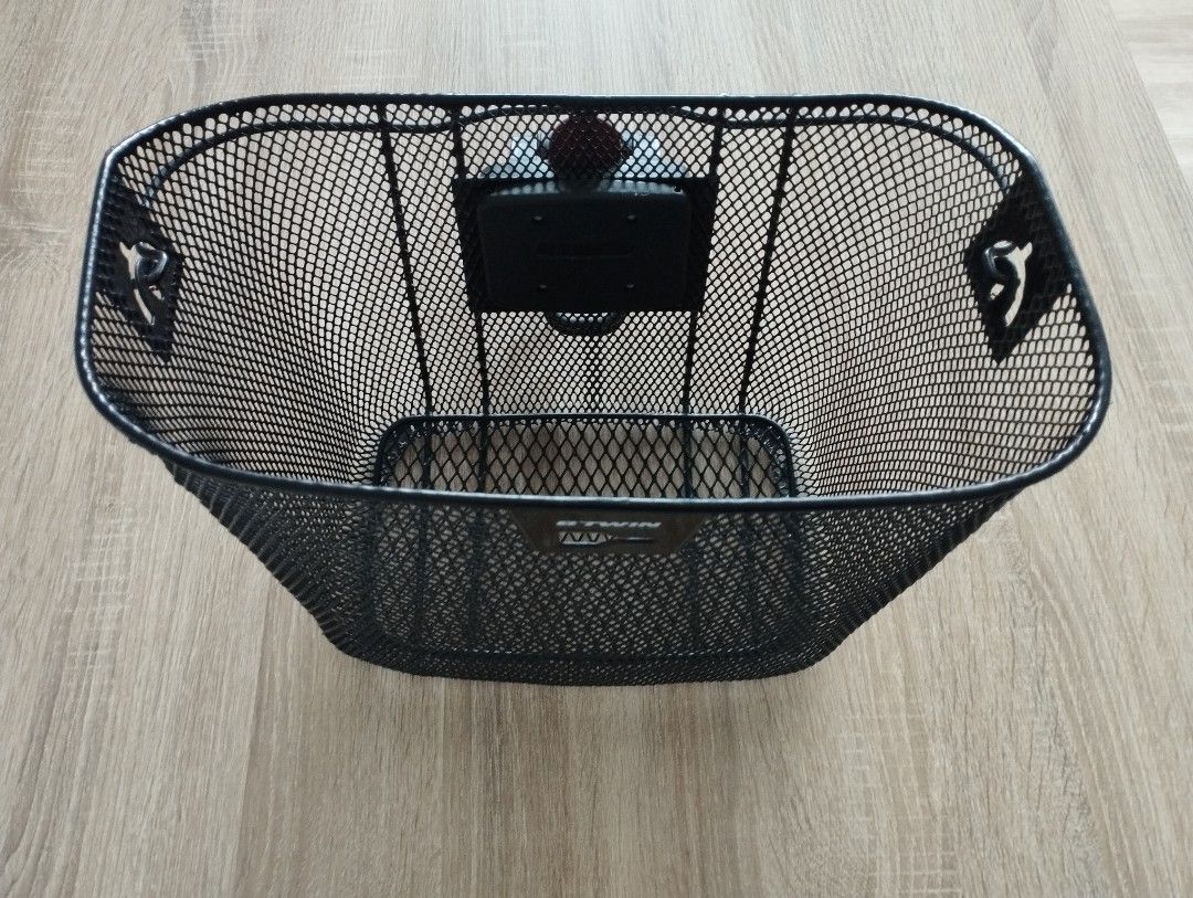 BTWIN Bike Basket + New Net, Sports Equipment, Bicycles & Parts, Parts