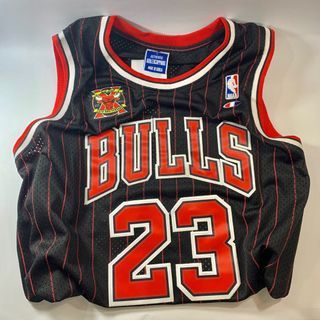 BNWT Chicago Bulls Michael Jordan pinstripe Baseball Jersey www