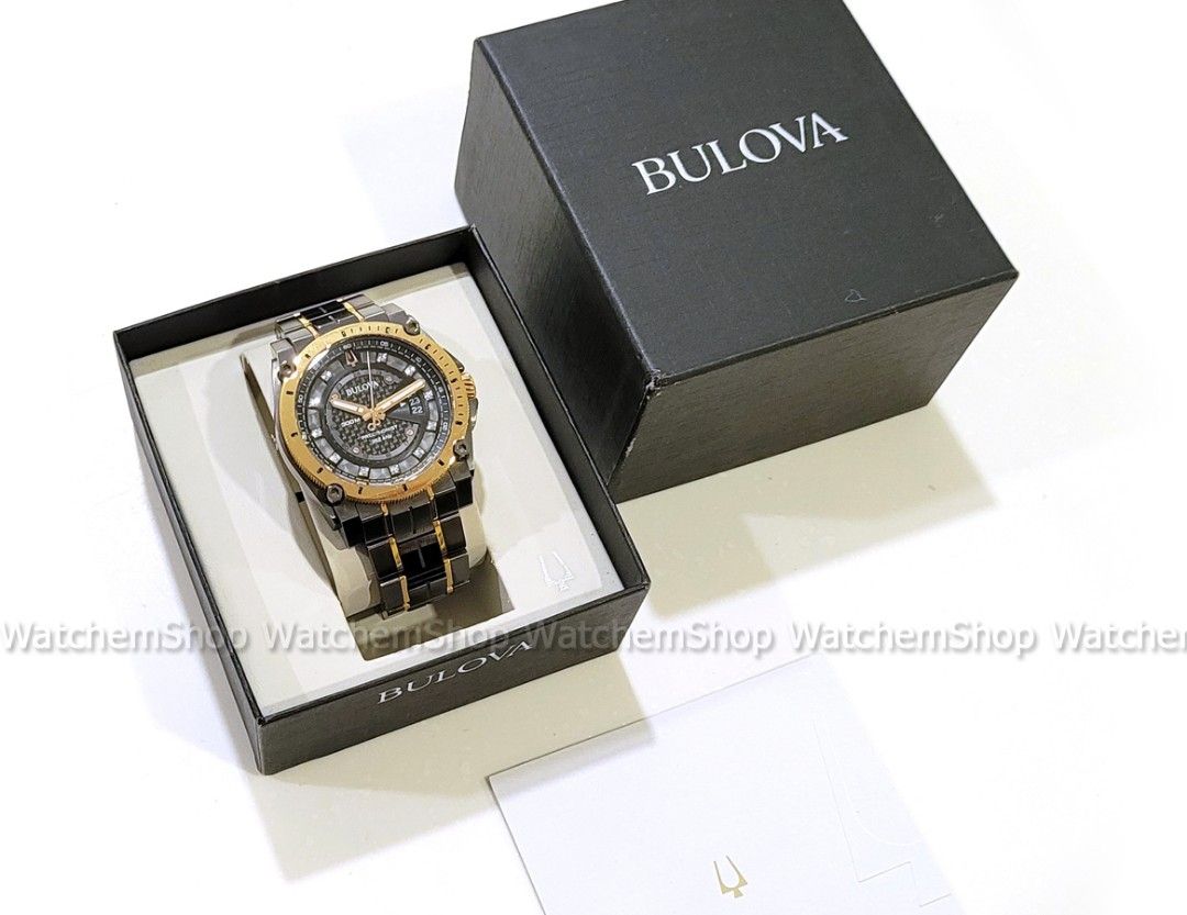 Bulova sales precisionist gunmetal