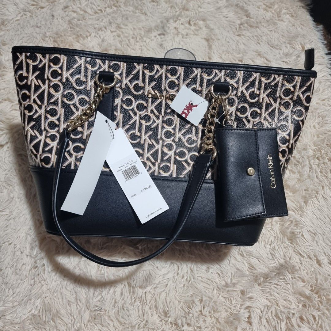 Black ck purse clearance