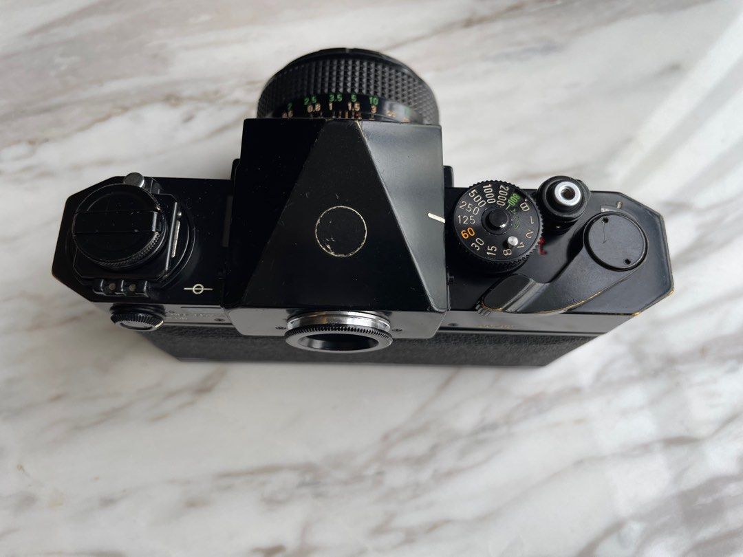Canon F1 (old) with Speed Finder, Motor Drive, Data Back