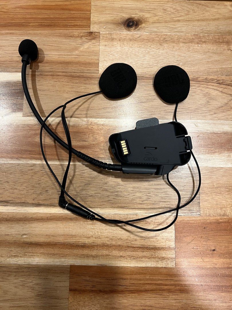 Cardo Packtalk Bold Half Helmet Kit, Motorcycles, Motorcycle