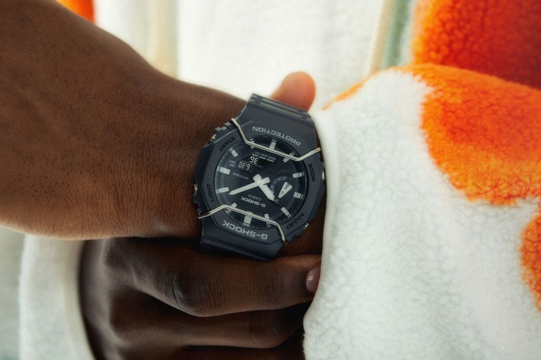 G shock clearance face size