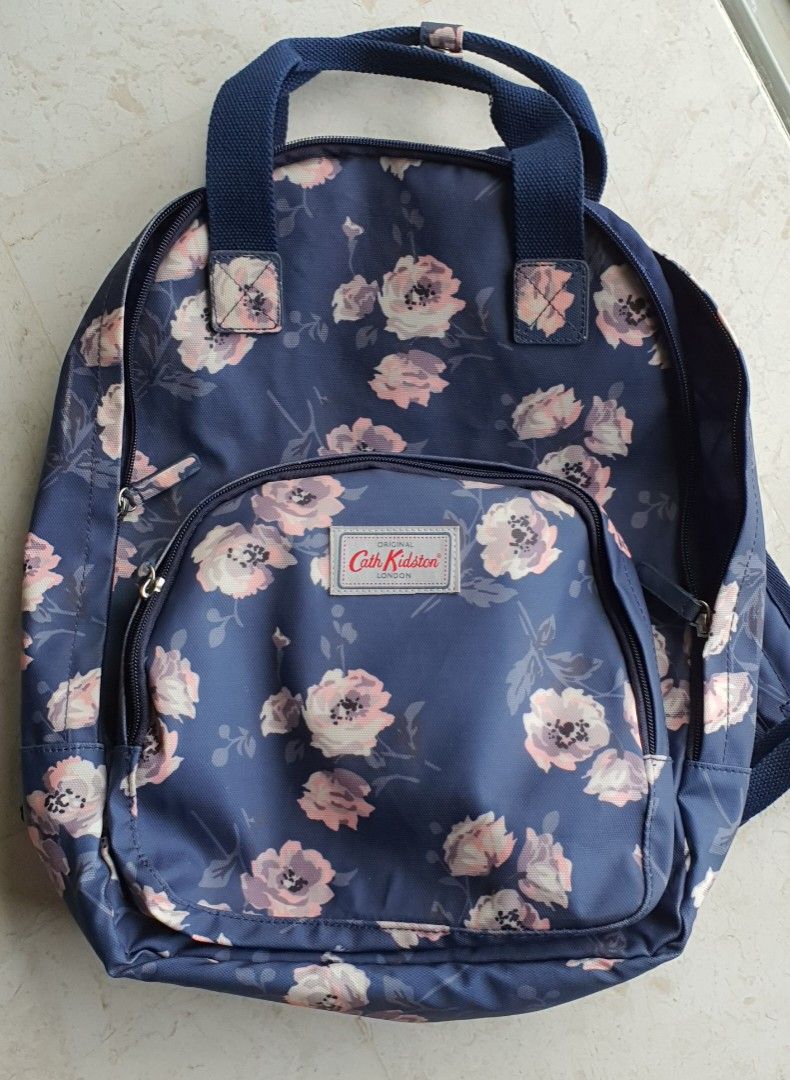 Cath kidston blue backpack sales